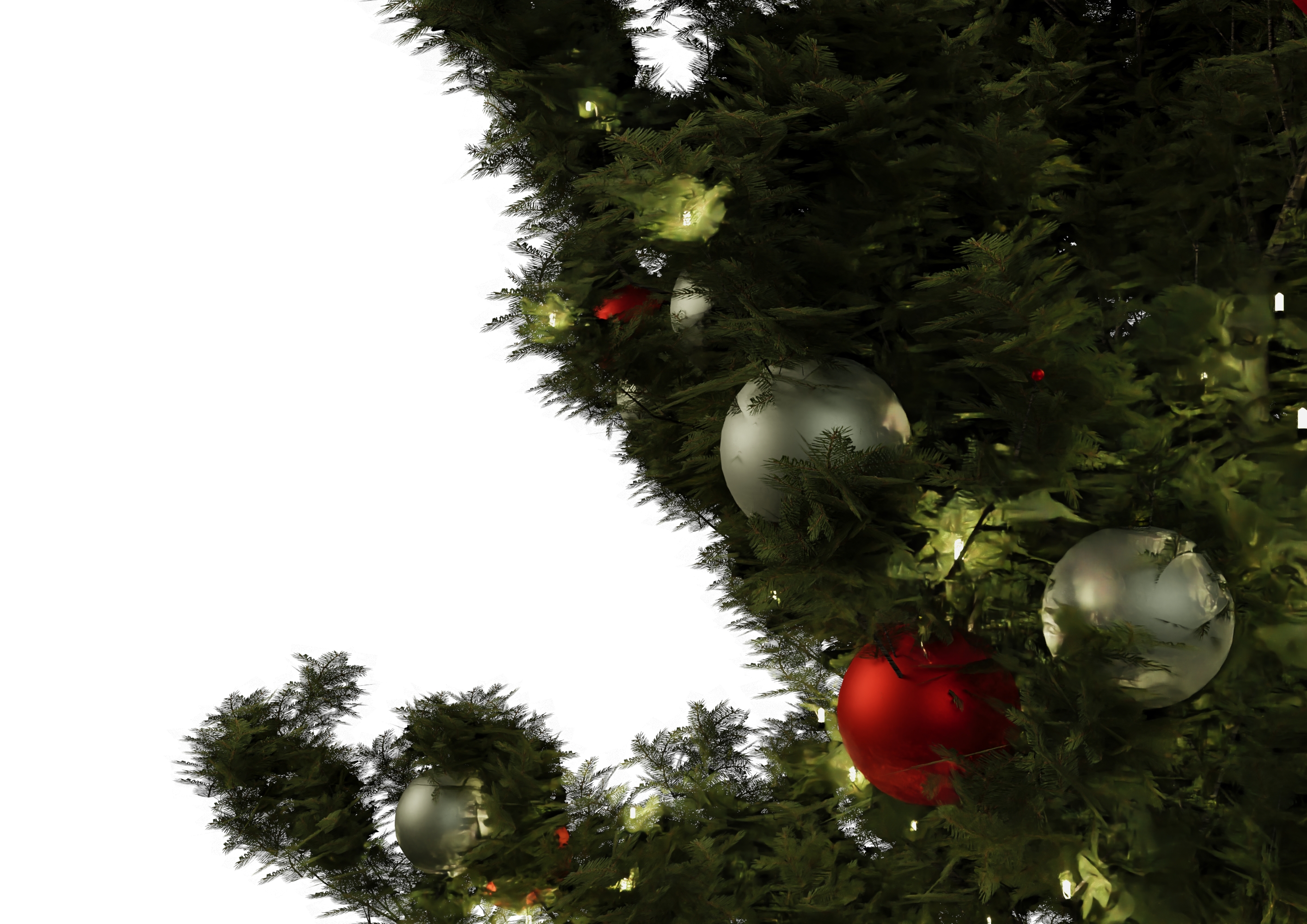 Realistic Christmas Tree preview image 2